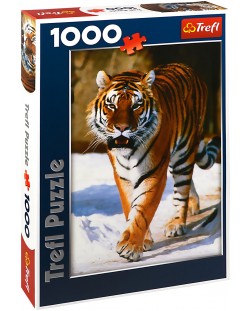 Пъзел Trefl от 1000 части - Сибирски тигър
