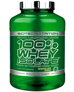 100% Whey Isolate, ягода и бял шоколад, 2000 g, Scitec Nutrition