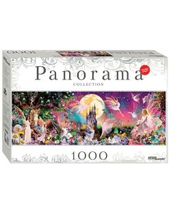 Панорамен пъзел Step Puzzle от 1000 части - Танцът на феите
