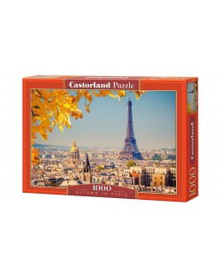 Пъзел Castorland от 1000 части - Есен в Париж