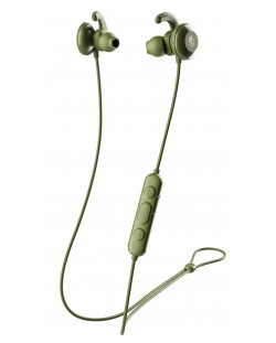 Спортни безжични слушалки Skullcandy - Method Active Wireless, Moss/Olive