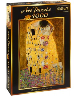 Пъзел Trefl от 1000 части - Целувката – Густав Климт