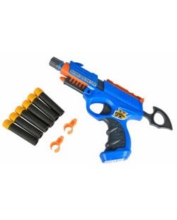 Детска играчка Simba Toys - Пистолет Speed Blaster, X Power, син