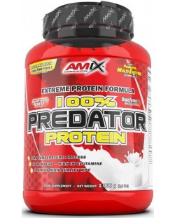 100% Predator Protein, ябълки с канела, 1000 g, Amix