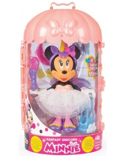 Кукла IMC Toys Disney - Мини Маус, еднорог, 15 cm