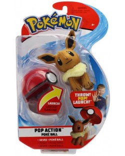 Екшън Poké топка Pokémon - Eevee
