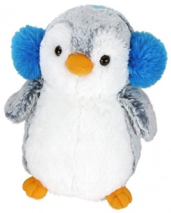 Плюшена играчка Aurora - Пингвин с ушанки