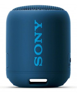 Портативна колонка Sony - SRS-XB12, синя