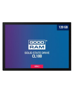 SSD памет Goodram - CL100, 120GB, 2.5'', SATA III