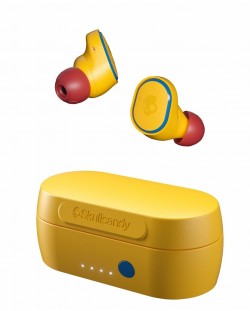 Безжични слушалки Skullcandy - Sesh Limited, TWS, Confident Yellow