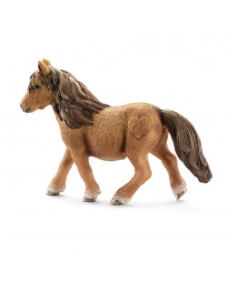 Фигурка Schleich от серията Коне: Шотландско пони - кафяво