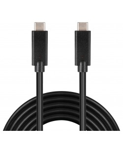 Кабел Sandberg - USB-C, 2 m, черен