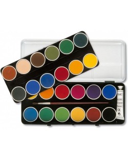 Акварелни бои в метална кутия Primo - 24 цвята