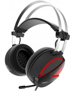 Гейминг слушалки Gamdias - Hebe E1, червени