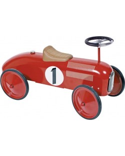Детска играчка Gollnest & Kiesel - Метална кола, червена