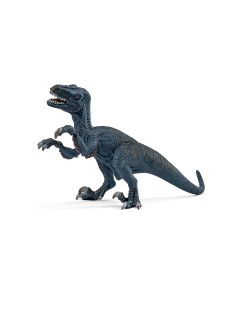 Фигурка Schleich от серията Динозаври малки: Велосираптор сив - малък