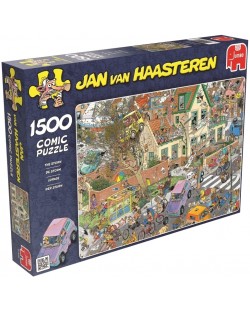 Пъзел Jumbo от 1500 части - Буря, Ян ван Хаастерен