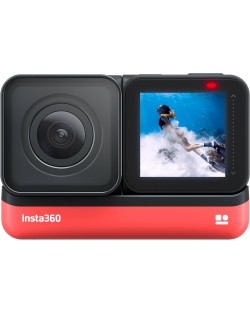 Екшън камера Insta360 - ONE R 360, черна