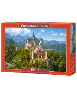 Пъзел Castorland от 1500 части - View of the Neuschwanstein Castle, Germany