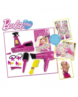Комплект детски аксесоари Barbie  - Сет за прически
