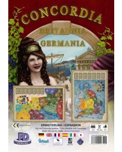 Разширение за настолна игра Concordia: Britannia & Germania