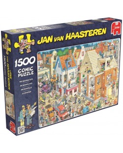 Пъзел Jumbo от 1500 части - Строителна площадка, Ян ван Хаастерен