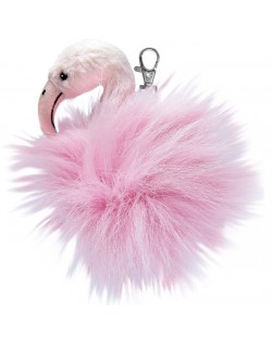 Плюшена играчка Aurora - Фламинго ключодържател