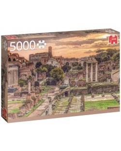 Пъзел Jumbo от 5000 части - Римски форум, Рим