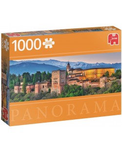 Панорамен пъзел Jumbo от 1000 части - Алхамбра, Испания