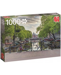 Пъзел Jumbo от 1000 части - Де Вааг, Амстердам