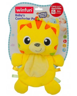 Плюшена играчка Winfun Little Pals - Шумолящно лъвче