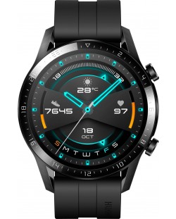 Смарт часовник Huawei - GT 2 Latona B19S, 46mm, черен
