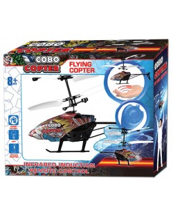 Летящ хеликоптер Chippo Toys Cobo Copter - Графити дизайн, със сензори