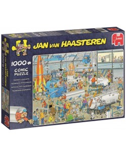 Пъзел Jumbo от 1000 части - Технически акценти, Ян ван Хаастерен