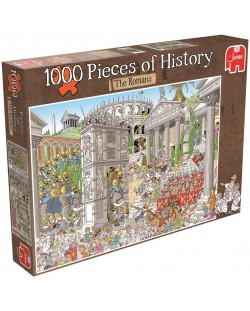 Пъзел Jumbo от 1000 части - Късчета от историята - Римляните, Деркс