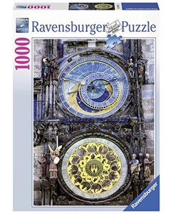 Пъзел Ravensburger от 1000 части - Астрономическия часовник Орлой, Прага