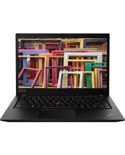 Лаптоп Lenovo ThinkPad - T490S, черен