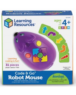 Детска играчка за програмиране Learning Resources – Мишката Джак
