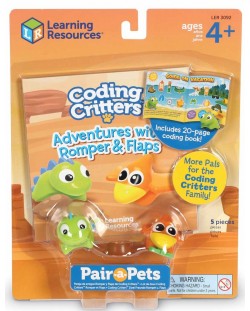 Детски комплект за игра Learning Resources - Ромпър и Флапс