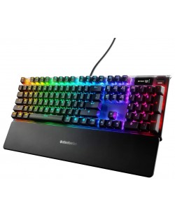 Механична клавитура Steelseries - Apex 7, черна, Brown, RGB, черна