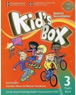 Kid's Box 3: Updated Second edition Pupil's Book: Английски език - ниво 3 (учебник)