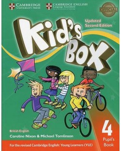 Kid's Box 4: Updated Second edition Pupil's Book: Английски език - ниво 4 (учебник)
