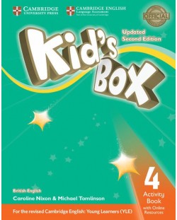 Kid's Box Updated 2ed. 4 Activity Book w Onl.Resources