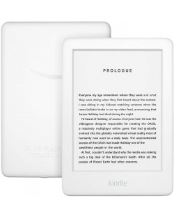 Електронен четец Amazon Kindle 2019, 6", 4GB - бял
