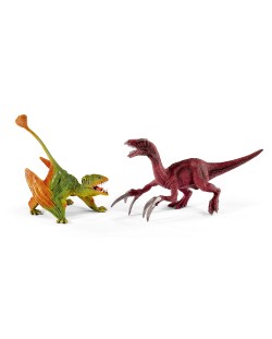 Фигурка Schleich от серията Аксесоари към Динозаври: Комплект - Диморфодон и Теризинозавър - малки