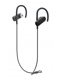 Спортни безжични слушалки Audio-Technica - ATH-SPORT50BT, черни