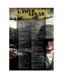Макси плакат GB eye Humor: Gaming - Speak S.O.S