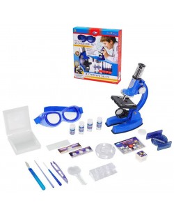 Образователна играчка Eastcolight - Комплект с метален микроскоп