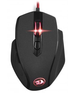 Гейминг мишка Redragon - Tiger M709, лазерна, черна