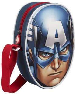 Детска чантичка Cerda – 3D Captain America